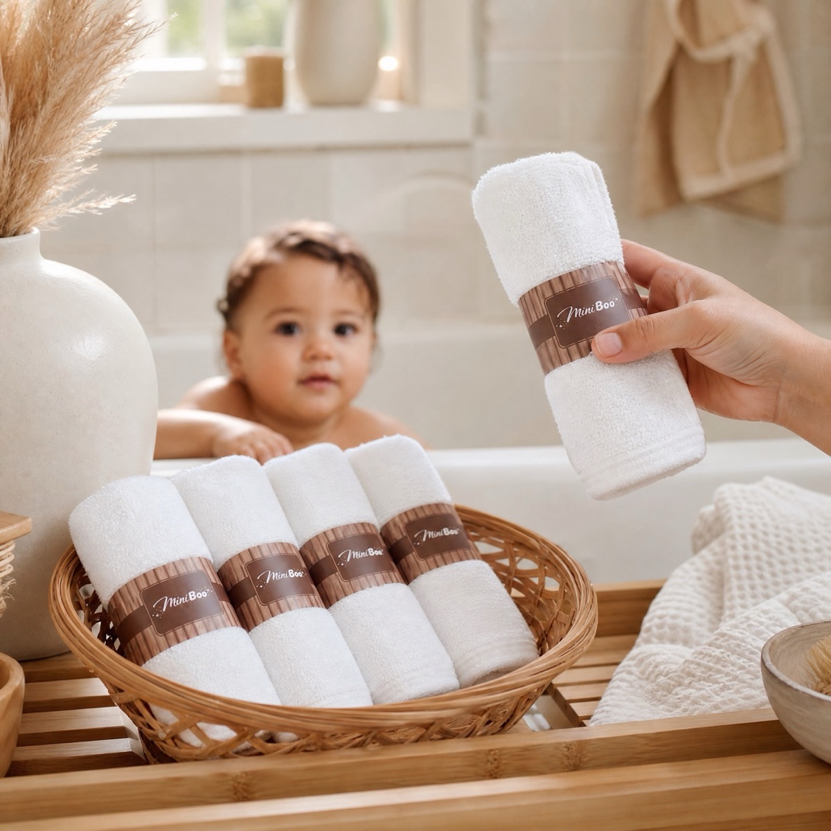 Washcloths · White